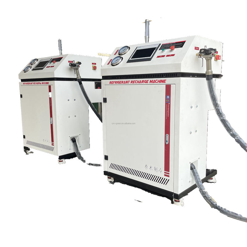 R134a R22 Refrigerant Filling Machine With 0.5-0.7Mpa Compressed Air Pressure