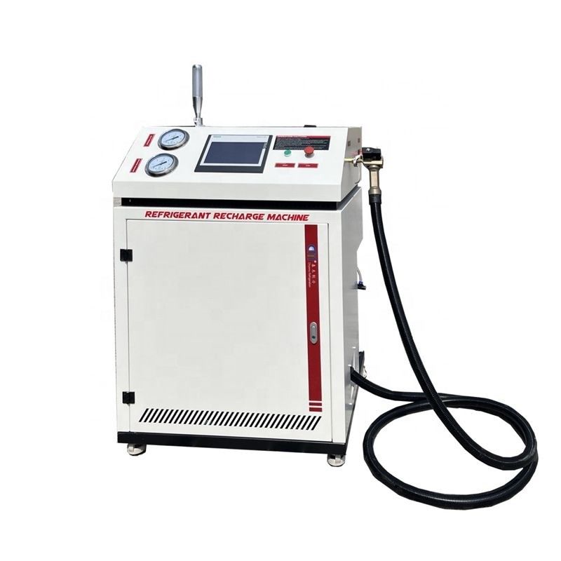 R134a R22 Refrigerant Filling Machine With 0.5-0.7Mpa Compressed Air Pressure
