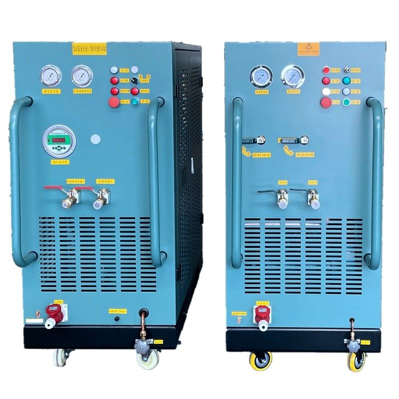 Air Conditioning Refrigerant Recovery Recharge Machine Ac Recovery Pump7HP Gas Recovery Machine R134a R22 Recovery Uni