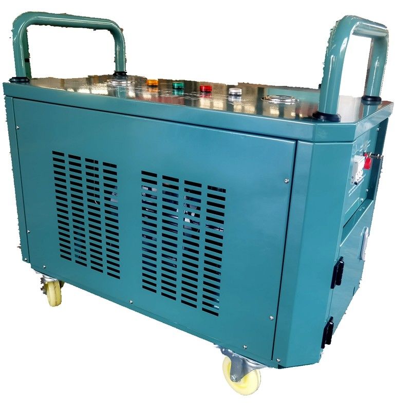 CM5000 Refrigerant Recovery Charging Station AC Recharge Machine 2HP Oil Less Chiller Ac Service Recovery Unit R134a