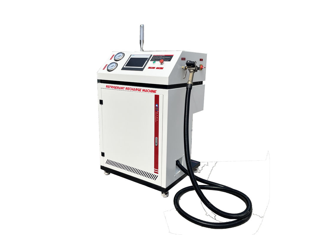 R32 Refrigerant Charging Machine Oil Less Freon Filling Station 220V-380V