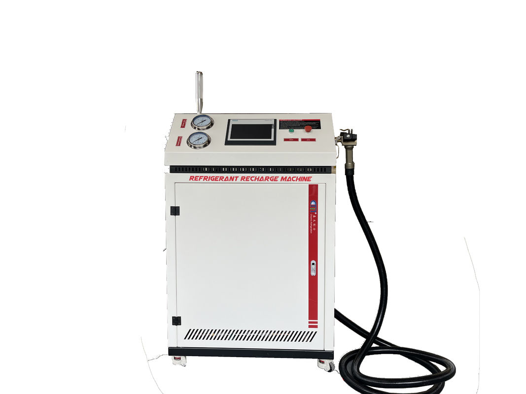 Car Air Condition Refrigerant Charging Equipment Air Conditioning Charging Station R134a Ac Gas Charging Machine