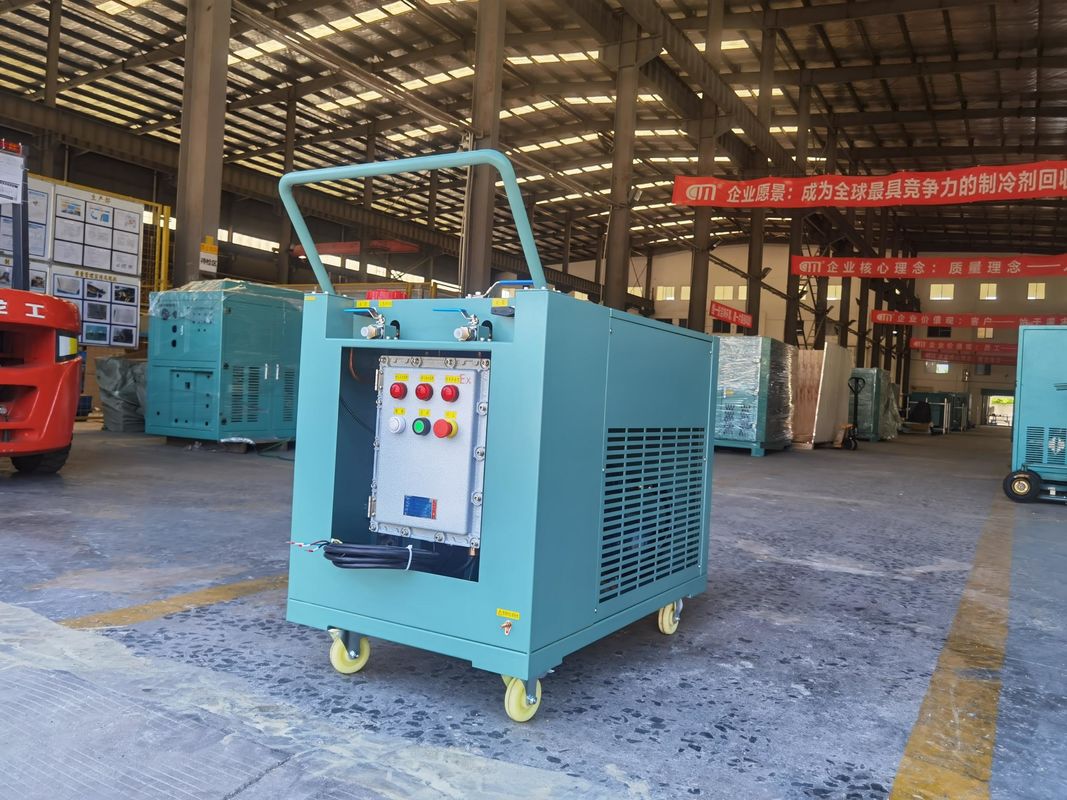R600 R290 Industrial Refrigerant Recovery Machine With CE ATEX Certification