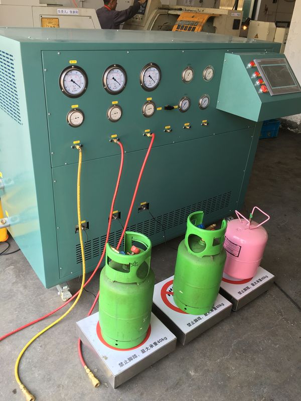 Refrigerant Filling Machine CM20A For R134 R410 R32 R600 Cylinder Refilling Equipment Oil Less Filling System