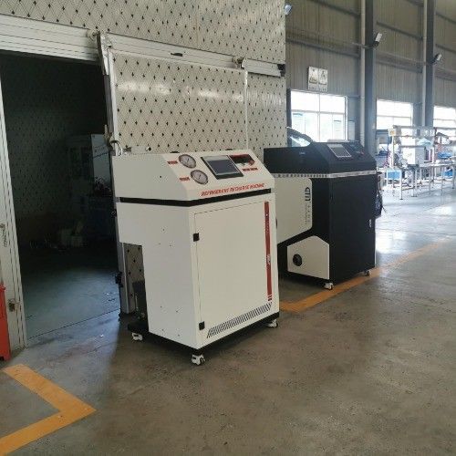 Car Air Condition Refrigerant Charging Equipment Air Conditioning Charging Station R134a Ac Gas Charging Machine