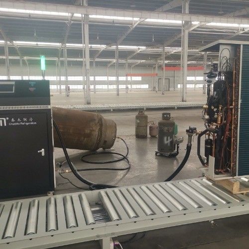 Heat Pump R290 Fully Automatic Refrigerant Charging Machine Air Conditioner Ac Gas Recovery Recycling Charging Station
