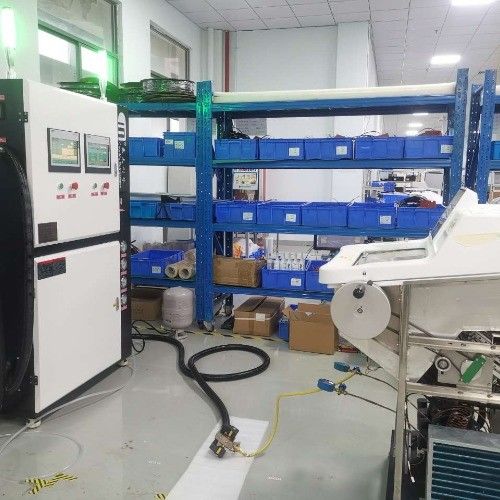 R32 R22 AC Refrigerant Charging Machine Vacuum Filling Station