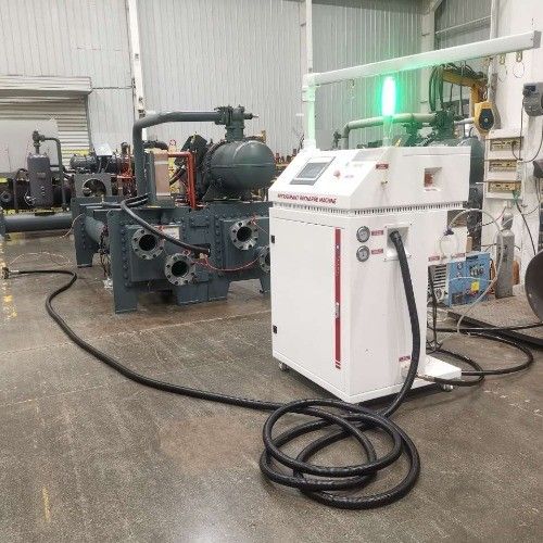 Heat Pump R290 Fully Automatic Refrigerant Charging Machine Air Conditioner Ac Gas Recovery Recycling Charging Station