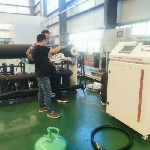 Single Filling System R410a Refrigerant Charging Machine 220V/50Hz
