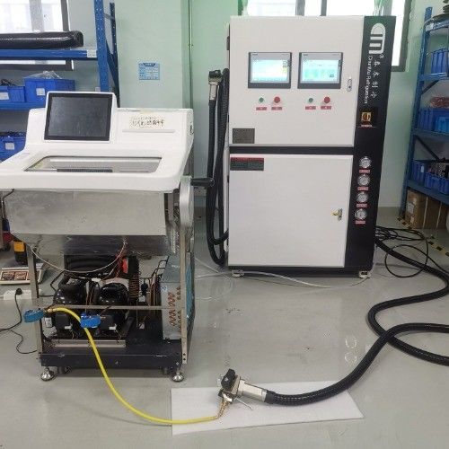 R134a R32 Refrigerant Filling Machine A/c Freon Gas Charging Station Hydrocarbon R290 Refrigerant Charging Equipment