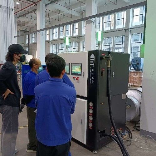 R410a R134a Auto Charging System Gas Recharge Machine