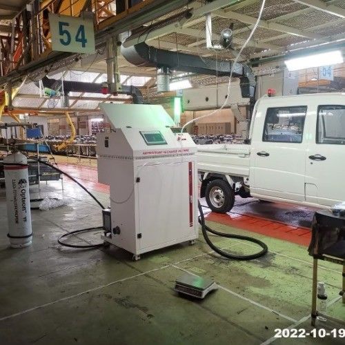 Air Conditioning Refrigerant Liquid Charging Station Freon Charging Machine R134a R410A Single System Automatic Refrigerant Charging Equipment