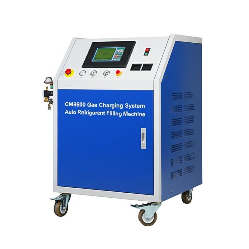 CM8600 R32 Refrigerant Charging System 380V 50HZ 0.1g Resolution